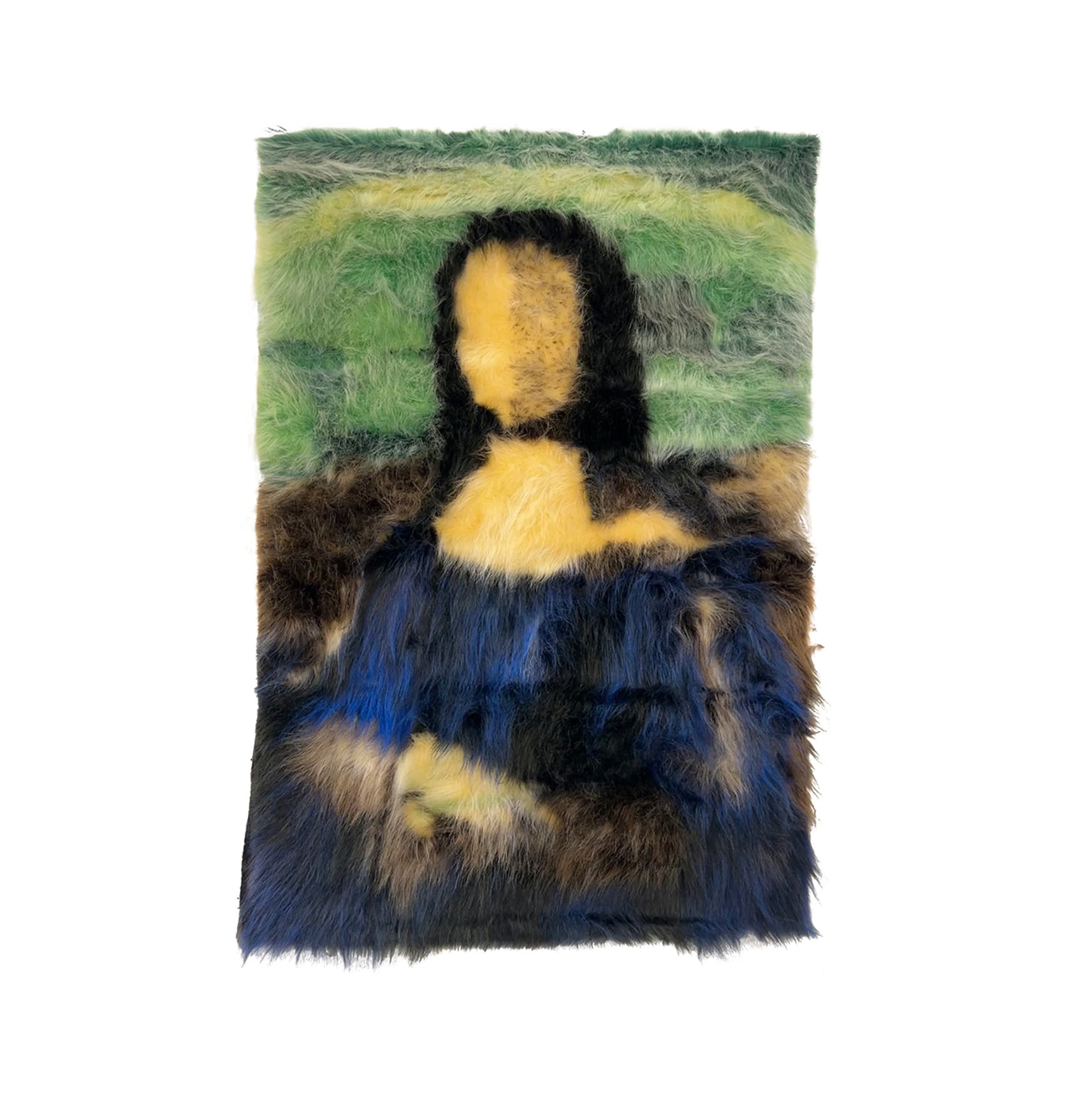 Fluffy Mona Lisa Artwork 31"x21"/80x54cm